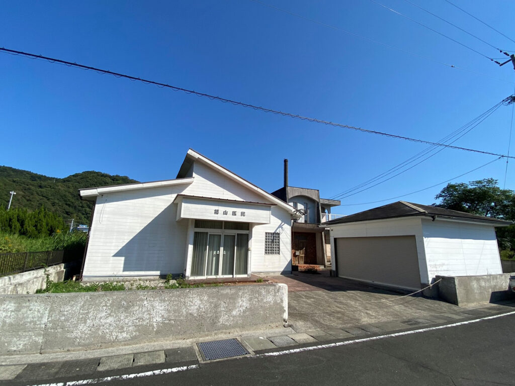 鹿児島県指宿市の温泉付き病院跡地 敷地全体像
