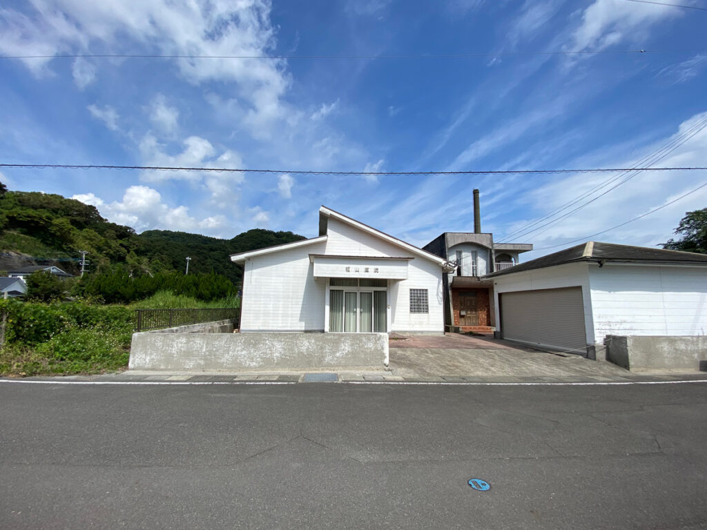 鹿児島県指宿市の温泉付き病院跡地 敷地全体像
